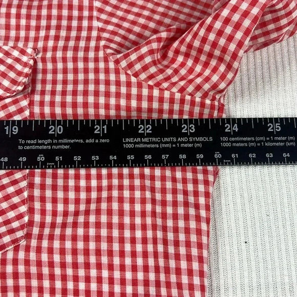 UbarC VTG California Ranchwear Pearl Snap Shirt Mens Size 17 34 Made in USA - Picture 6 of 12